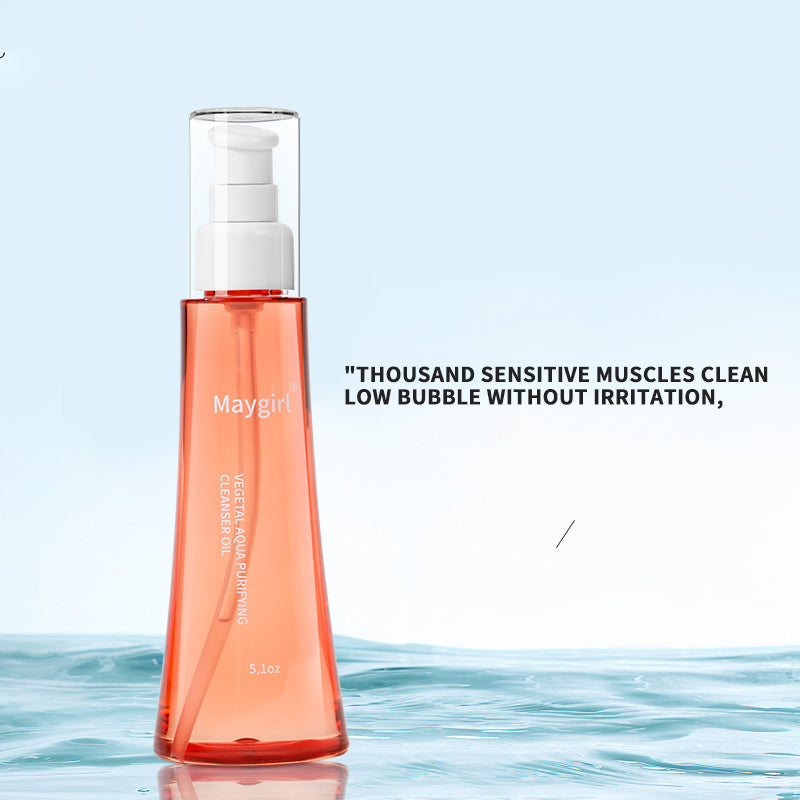 Makeup remover Vegetal Aqua purifying cleanser oil, 5.1 Fl Oz