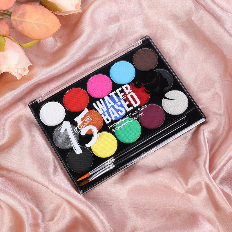 15 water base  colors cosplay body paint