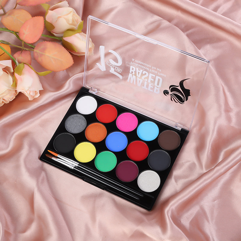 15 water base  colors cosplay body paint