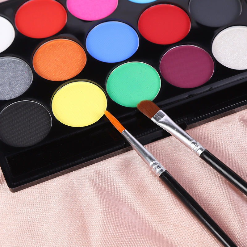 15 water base  colors cosplay body paint