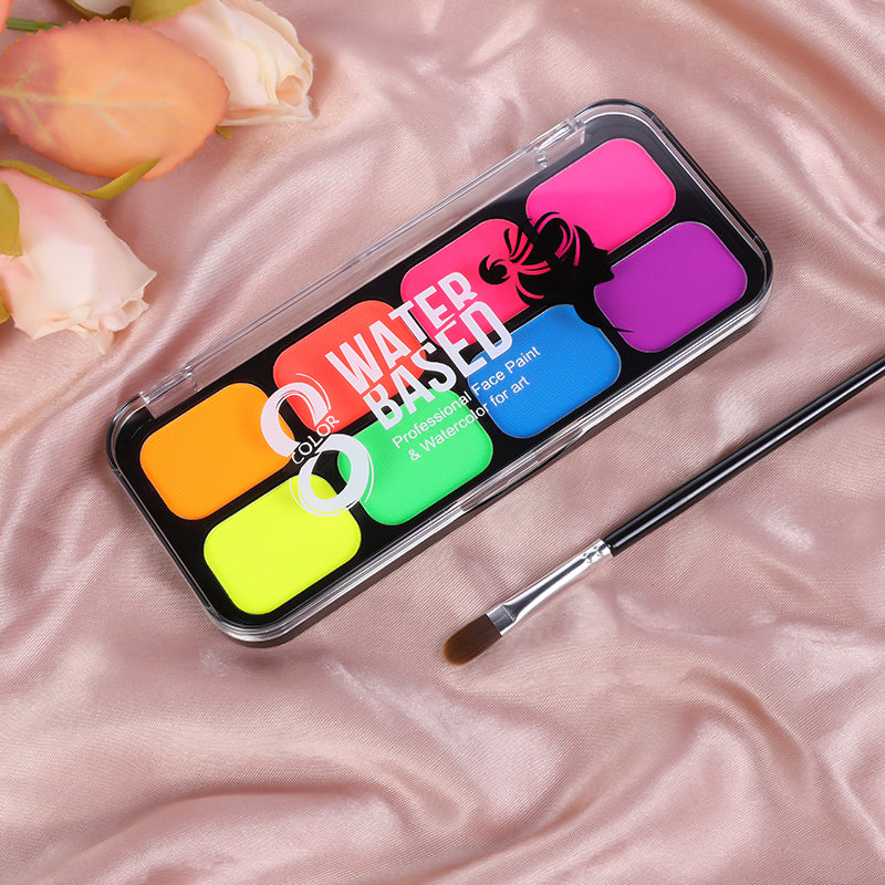 8 water base color cosplay body paint