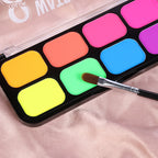 8 water base color cosplay body paint